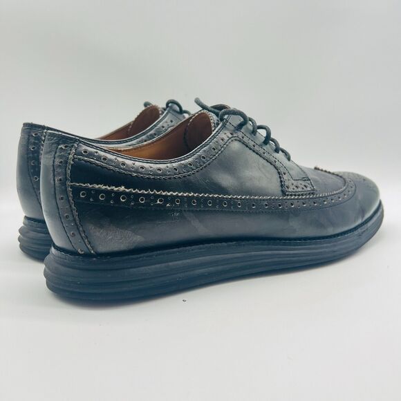 Cole Haan Black Leather Loafers - Picture 7 of 12